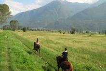 Reiten am Comer See