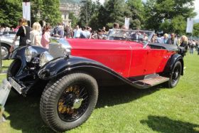 Roter Oldtimer