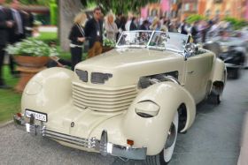 Besonderer Oldtimer auf dem Oldtimertreffen in Cernobbio