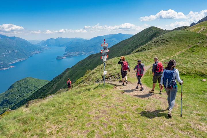 Wandern am Comer See