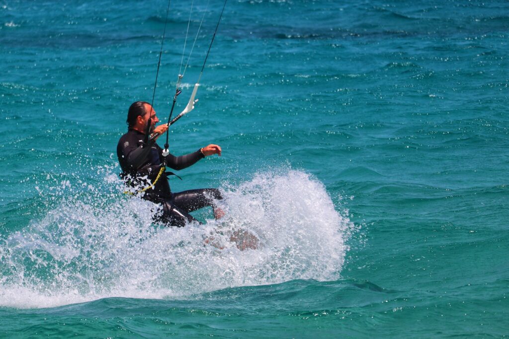 Kitesurfen Comer See