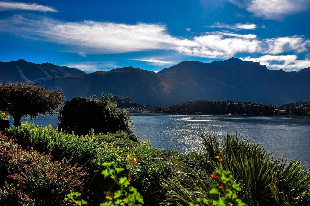 Landschaft Comer See