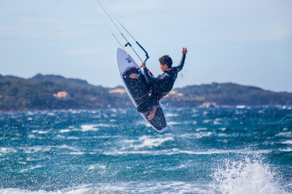 Surfen am Comer See