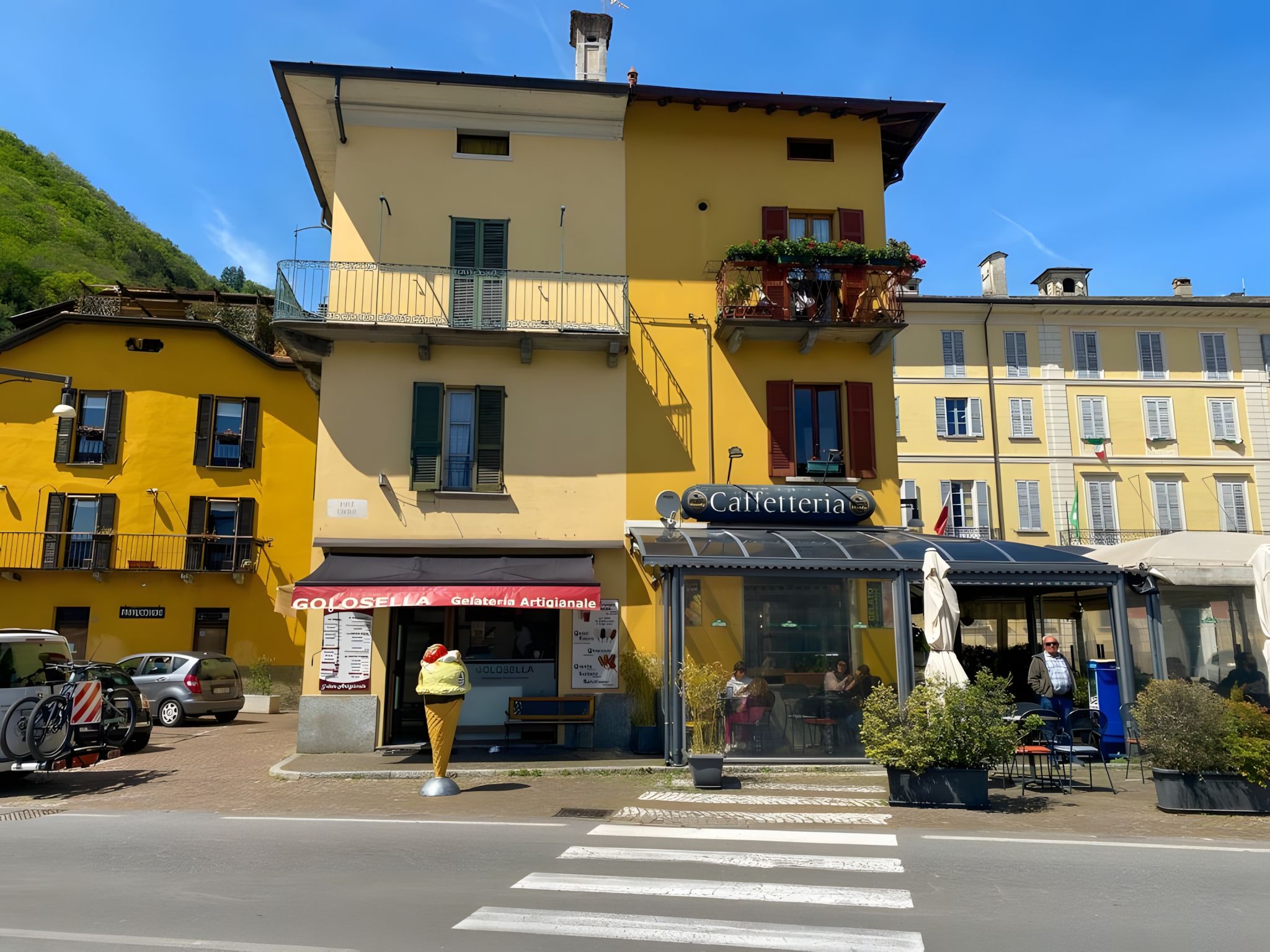 Cafeteria am Comer See