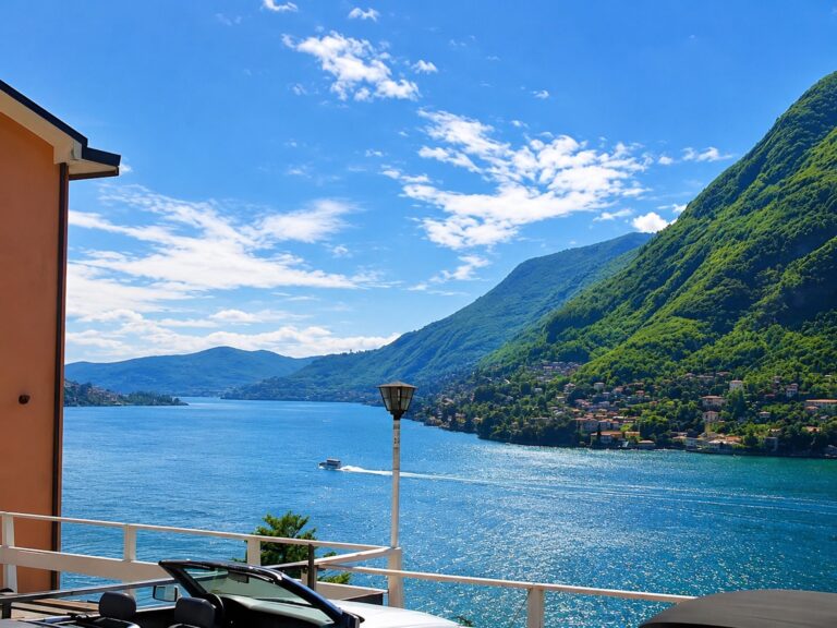 Blick auf Comer See