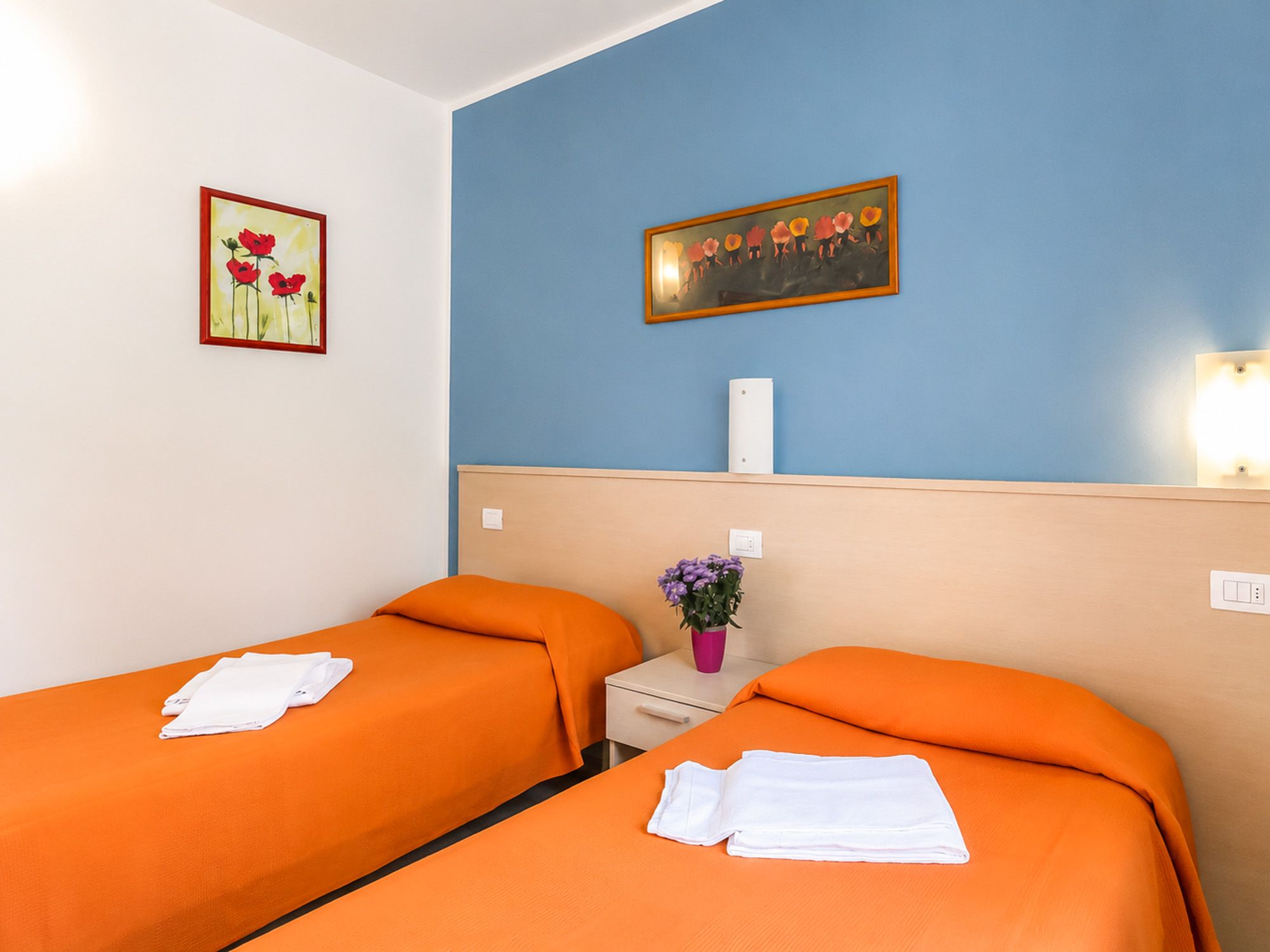 Schlafzimmer in Ferienwohnung am Comer See